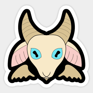 Blonde Jersey Devil Sticker